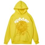 Sp5der Websuit Hoodie Yellow